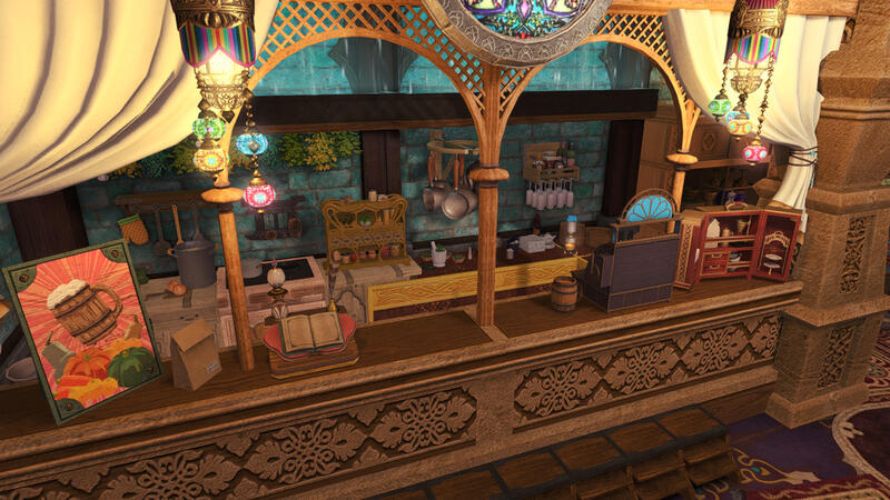Kitchen counter (ground floor)